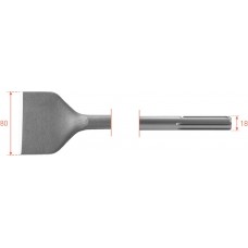 SDS-MAX SPADEBEITEL, 80X300