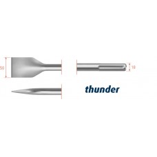 SDS-MAX SPADEBEITEL, THUNDER,50X380