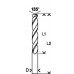 METAALBOOR HSS-G, DIN 340, 10 X 121 X 184 MM