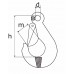 691-15KL / LASTHAAK MET OOG/KLEP 1500KG