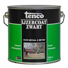 TENCO IJZERCOAT TEERVRIJ ZWART 2.5