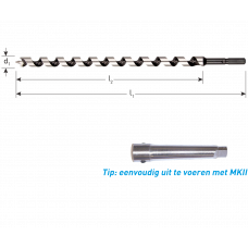 SLANGENBOOR GOLD-LINE, ø6X250X320