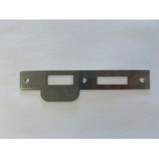 SLUITPLAAT RVS TBV VEILIGHEIDSSLOT 139 STEEKMAAT PC 72MM SLUITPLAAT VIERK. DRAAIRICHTING LINKS