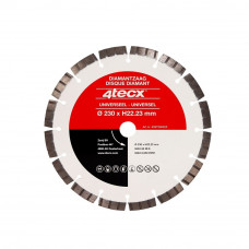 DIAMANTZAAGBLAD UNIVERSEEL TURBO GELUIDSARME KERN 125 X 22MM