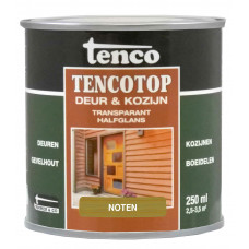 TENCOTOP DEUR & KOZIJN TRANSPARANT NOTEN 0,25 TENCOTOP DEUR & KOZIJN TRANSPARANT NOTEN 0,25