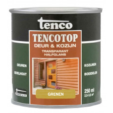TENCOTOP DEUR & KOZIJN TRANSPARANT GRENEN 0,25 TENCOTOP DEUR & KOZIJN TRANSPARANT GRENEN 0,25