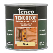 TENCOTOP DEUR & KOZIJN TRANSPARANT BLANK 0,25 TENCOTOP DEUR & KOZIJN TRANSPARANT BLANK 0,25