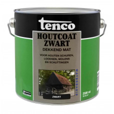 TENCO HOUTCOAT DEKKEND WATERBASIS MAT 2,5 TENCO HOUTCOAT DEKKEND WATERBASIS MAT 2,5
